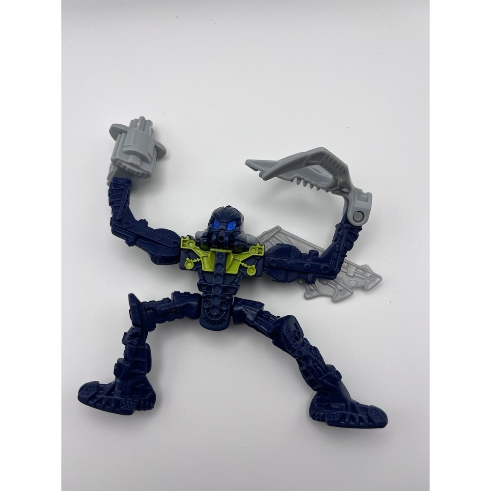 LEGO Bionicle 8930 Dekar Matoran of Mahri Nui - Blue Figure - AS IS / Parts
